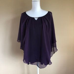Cocomo | Deep Purple Lined Top